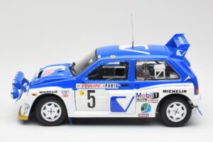 MG Metro 6R4 #5 T. Pond / R. Arthur Rally Monte Carlo 1986 Sun Star 1:18 5537 Fém – 4. kép a 8-ből