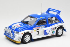 MG Metro 6R4 #5 T. Pond / R. Arthur Rally Monte Carlo 1986 Sun Star 1:18 5537 Fém