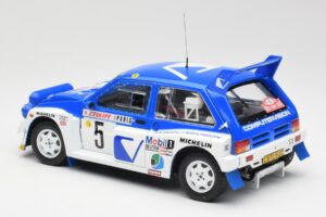 MG Metro 6R4 #5 T. Pond / R. Arthur Rally Monte Carlo 1986 Sun Star 1:18 5537 Fém – 7. kép a 8-ből
