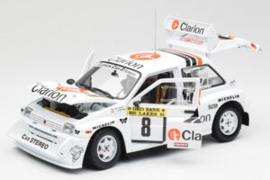 MG Metro 6R4 #8 P. Eklund / D. Whittock Rally Finland 1986 Sun Star 1:18 5536 Fém – 2. kép a 8-ből