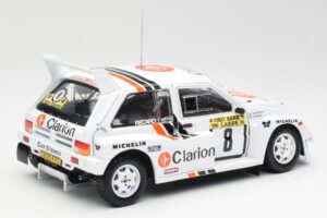 MG Metro 6R4 #8 P. Eklund / D. Whittock Rally Finland 1986 Sun Star 1:18 5536 Fém – 3. kép a 8-ből