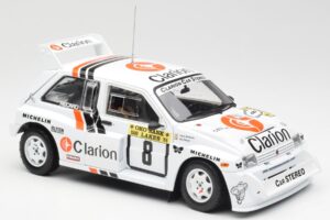 MG Metro 6R4 #8 P. Eklund / D. Whittock Rally Finland 1986 Sun Star 1:18 5536 Fém – 6. kép a 8-ből