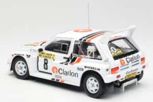 MG Metro 6R4 #8 P. Eklund / D. Whittock Rally Finland 1986 Sun Star 1:18 5536 Fém – 7. kép a 8-ből