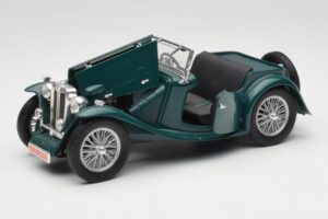 MG TC Midget Shires Green Road Legends 1:18 92468 Fém – 2. kép a 8-ből