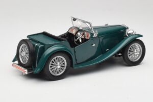 MG TC Midget Shires Green Road Legends 1:18 92468 Fém – 3. kép a 8-ből