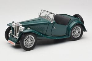 MG TC Midget Shires Green Road Legends 1:18 92468 Fém