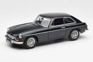 MGB GT Mk2 Coupe Racing Zöld AUTOart 1:18 76602 Fém