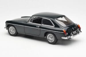 MGB GT Mk2 Coupe Racing Zöld AUTOart 1:18 76602 Fém – 7. kép a 8-ből