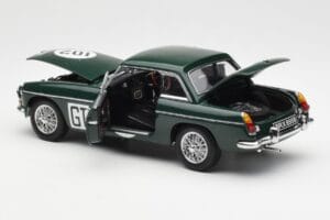 MGB GT Mk2 Nurburgring Zöld AUTOart 1:18 86781 Fém – 5. kép a 8-ből