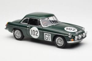 MGB GT Mk2 Nurburgring Zöld AUTOart 1:18 86781 Fém – 6. kép a 8-ből
