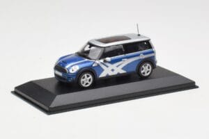 Mini Clubman R55 Cooper S Blue Metallic Onitsuka Tiger Minichamps 1:43 403138676 Fém – 2. kép a 4-ből