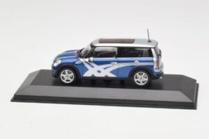 Mini Clubman R55 Cooper S Blue Metallic Onitsuka Tiger Minichamps 1:43 403138676 Fém