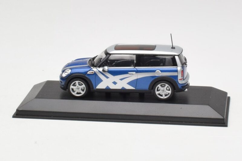 Mini Clubman R55 Cooper S Blue Metallic Onitsuka Tiger Minichamps 1:43 403138676 Fém