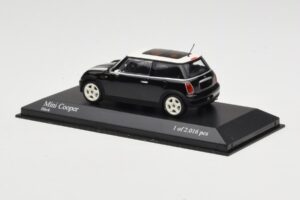 MINI Cooper R50 Fekete Minichamps 1:43 431138101 Fém – 4. kép a 5-ből