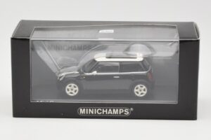 MINI Cooper R50 Fekete Minichamps 1:43 431138101 Fém – 5. kép a 5-ből
