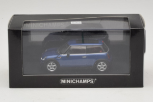 Mini Cooper Kabrió Kék Minichamps 1:43 80420309092-R1 Fém – 5. kép a 5-ből