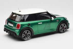 MINI Cooper F56 JCW British Racing Zöld Otto 1:18 OT1098 Gyanta – 2. kép a 6-ből