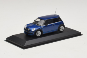 Mini Cooper One R50 Aero Kék Minichamps 1:43 431138270 Fém – 2. kép a 4-ből