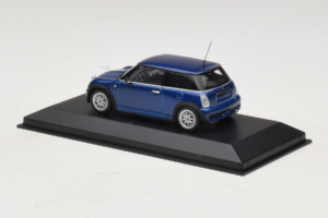 Mini Cooper One R50 Aero Kék Minichamps 1:43 431138270 Fém – 3. kép a 4-ből