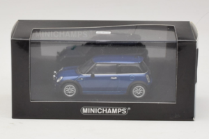 Mini Cooper One R50 Aero Kék Minichamps 1:43 431138270 Fém – 4. kép a 4-ből