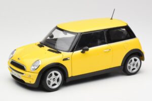 Mini Cooper One R50 Aerodinamikai Csomag Sárga Kyosho 1:18 80430148553 Fém