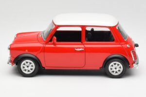 Mini Cooper Piros Bburago 1:18 3379 Fém – 4. kép a 8-ből