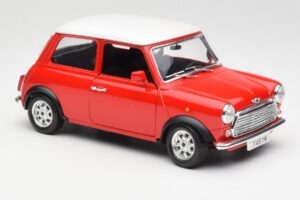 Mini Cooper Piros Bburago 1:18 3379 Fém – 6. kép a 8-ből