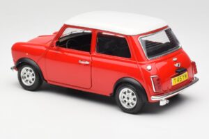 Mini Cooper Piros Bburago 1:18 3379 Fém – 7. kép a 8-ből