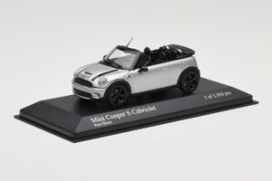Mini Cooper S R57 Kabrió Ezüst Minichamps 1:43 431138830 Fém – 2. kép a 6-ből