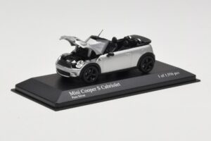 Mini Cooper S R57 Kabrió Ezüst Minichamps 1:43 431138830 Fém – 6. kép a 6-ből