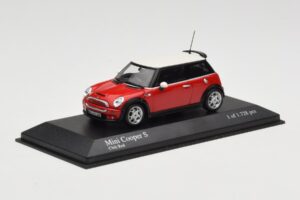 MINI Cooper S R53 Piros Minichamps 1:43 431138200 Fém – 2. kép a 5-ből