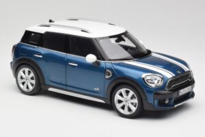 Mini Countryman F60 Island Kék & Fehér Kyosho 1:18 80432447940 Fém – 6. kép a 8-ből