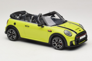 Mini JCW Cabrio F57 Zesty Yellow C5H Otto 1:18 OT1303 Gyanta – 4. kép a 6-ből
