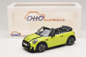 Mini JCW Cabrio F57 Zesty Yellow C5H Otto 1:18 OT1303 Gyanta – 6. kép a 6-ből