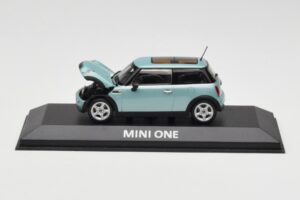 Mini One R50 Világos Zöld Világos Zöld Tetővel Minichamps 1:43 MINI003 Fém