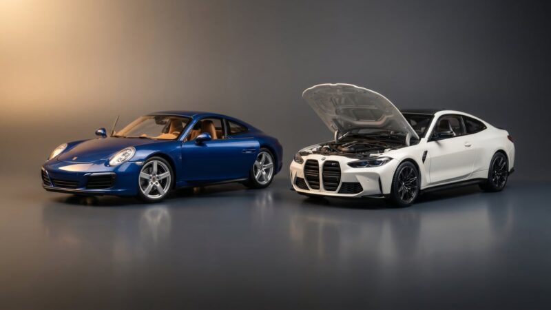 Minichamps vagy AUTOart: melyik prémium 1:18 nyer?