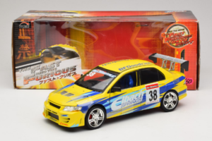 Mitsubishi Lancer EVO VII Fast & Furious Tokyo Drift Joyride 1:18 53607B Fém – 6. kép a 6-ből