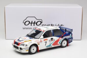 Mitsubishi Lancer Evo 3 Group A #4 T. Makinen / S. Harjanne Rally Australia 1996 Otto 1:18 OT475 Gyanta – 6. kép a 6-ből