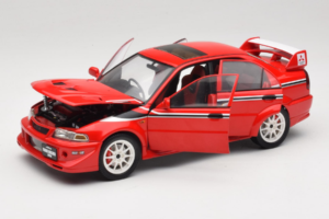 Mitsubishi Lancer Evo VI Tommi Makinen Edition Piros AUTOart 1:18 77156 Fém – 2. kép a 8-ből