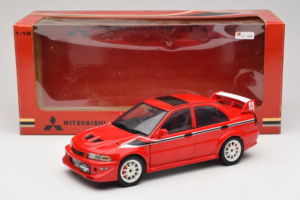 Mitsubishi Lancer Evo VI Tommi Makinen Edition Piros AUTOart 1:18 77156 Fém – 8. kép a 8-ből