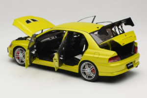 Mitsubishi Lancer Evo VII Mustard Yellow AUTOart 1:18 77166 Fém – 7. kép a 8-ből