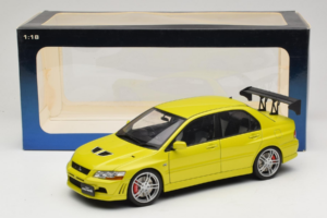 Mitsubishi Lancer Evo VII Mustard Yellow AUTOart 1:18 77166 Fém – 8. kép a 8-ből