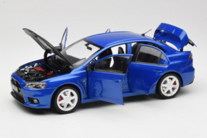 Mitsubishi Lancer Evolution X Kék OEM 1:18 MLE01 Fém – 2. kép a 8-ből