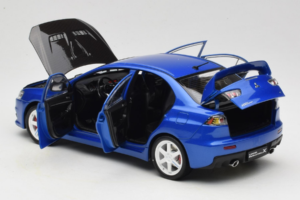 Mitsubishi Lancer Evolution X Kék OEM 1:18 MLE01 Fém – 5. kép a 8-ből