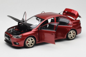 Mitsubishi Lancer Evolution X Piros OEM 1:18 MLE02 Fém – 2. kép a 8-ből