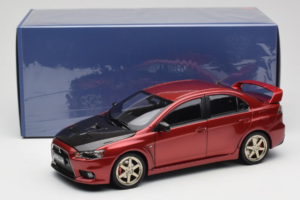 Mitsubishi Lancer Evolution X Piros OEM 1:18 MLE02 Fém – 8. kép a 8-ből