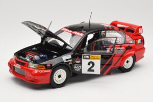 Mitsubishi Lancer Evolution VI #2 Y. Kataoka / S. Hayashi Winner Rally Canberra 1999 AUTOart 1:18 89942 Fém – 2. kép a 8-ből