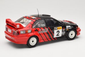 Mitsubishi Lancer Evolution VI #2 Y. Kataoka / S. Hayashi Winner Rally Canberra 1999 AUTOart 1:18 89942 Fém – 3. kép a 8-ből