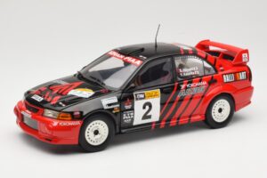 Mitsubishi Lancer Evolution VI #2 Y. Kataoka / S. Hayashi Winner Rally Canberra 1999 AUTOart 1:18 89942 Fém