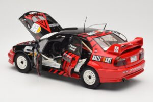 Mitsubishi Lancer Evolution VI #2 Y. Kataoka / S. Hayashi Winner Rally Canberra 1999 AUTOart 1:18 89942 Fém – 5. kép a 8-ből